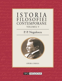 coperta carte istoria filosofiei romanesti - vol. v de p. p. negulescu 